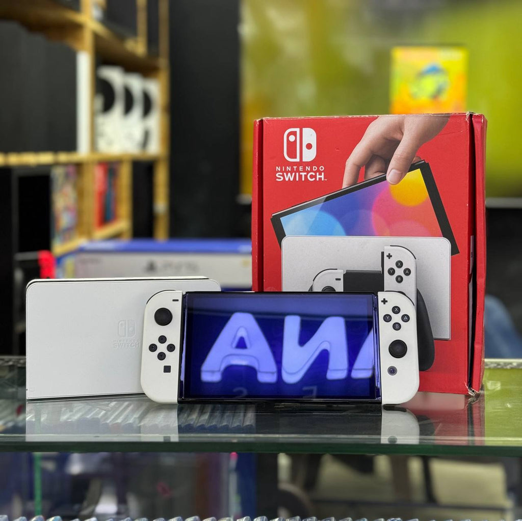 Nintendo Switch Oled Blanca Semi Nueva